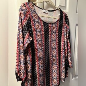 Star Viaen Relaxed 3/4 Sleeve Top